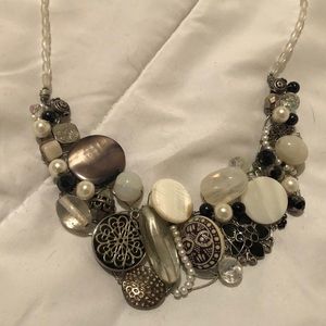 Handmade artisan necklace.